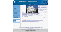 Desktop Screenshot of combinatorics.cn