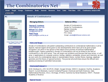 Tablet Screenshot of combinatorics.net